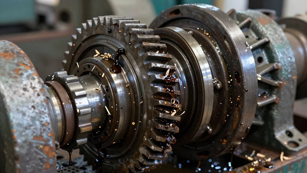 proper lubrication prevents gear failures