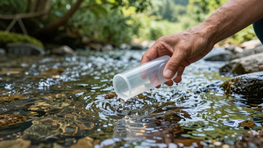 proper mid stream sampling procedures