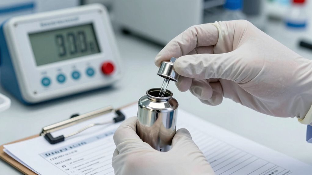 proper oil sample shipping