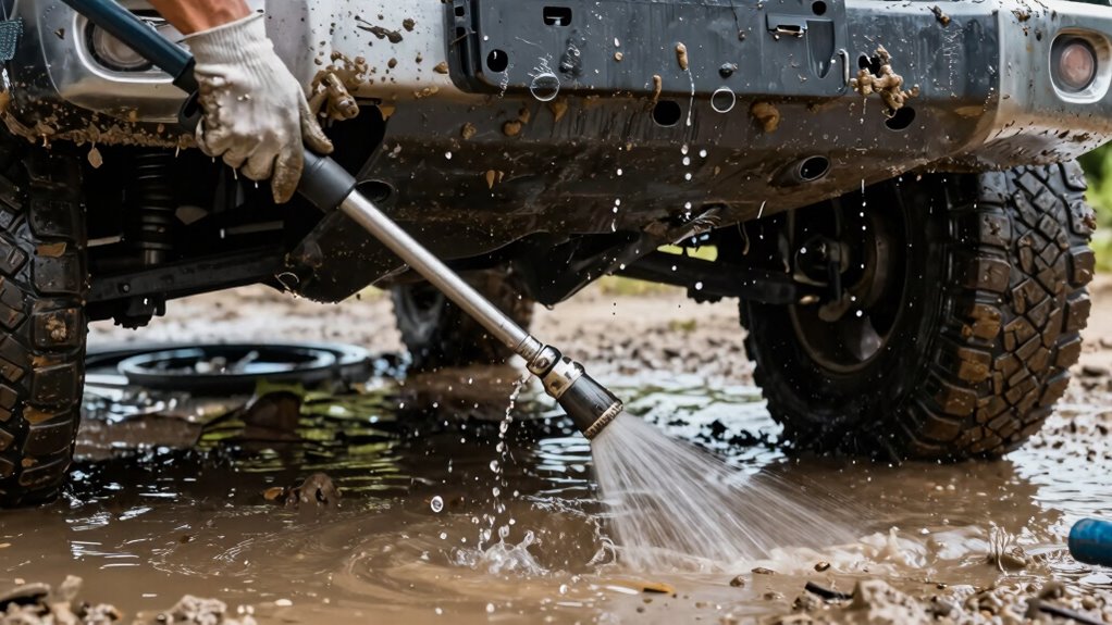 proper water flush procedure