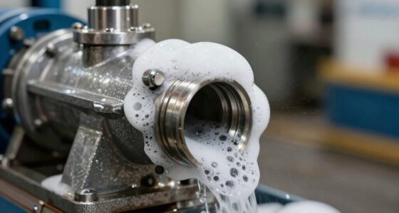 pump noise from foam