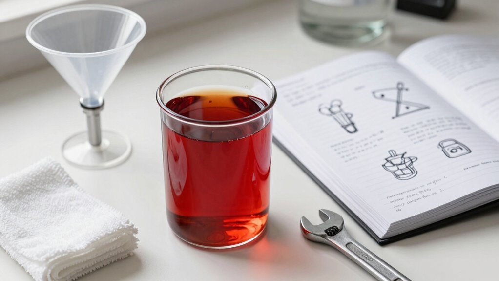 record fluid change details