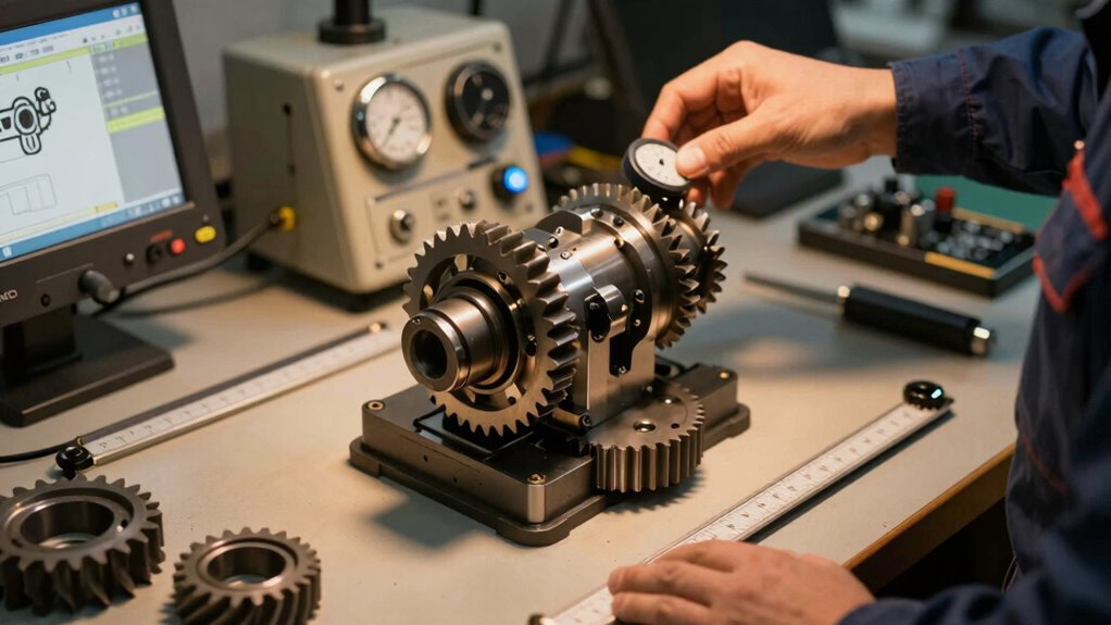 replicate gear noise conditions