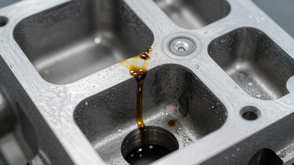 residual oil influences test outcomes