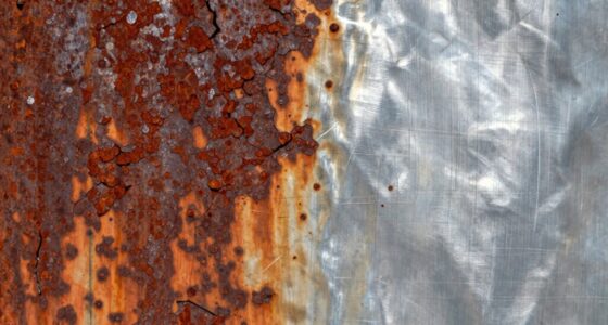 rust and wear damage