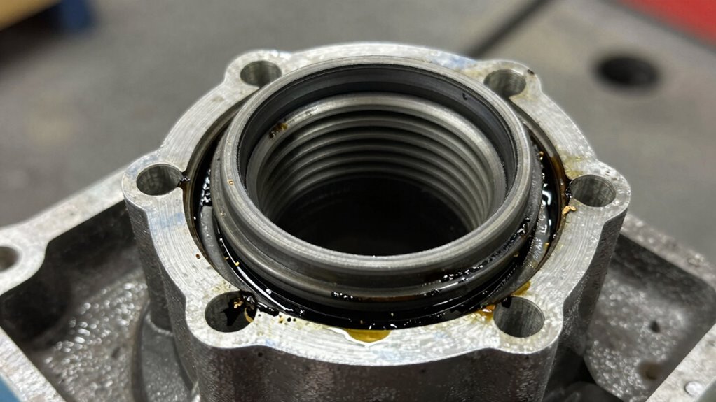 seal deterioration from wear