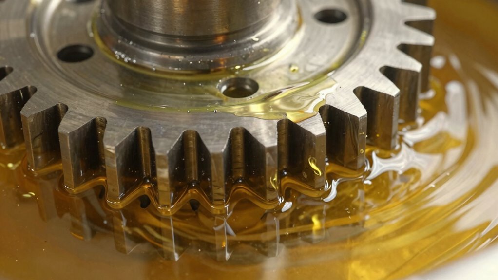 shear damage reduces oil viscosity