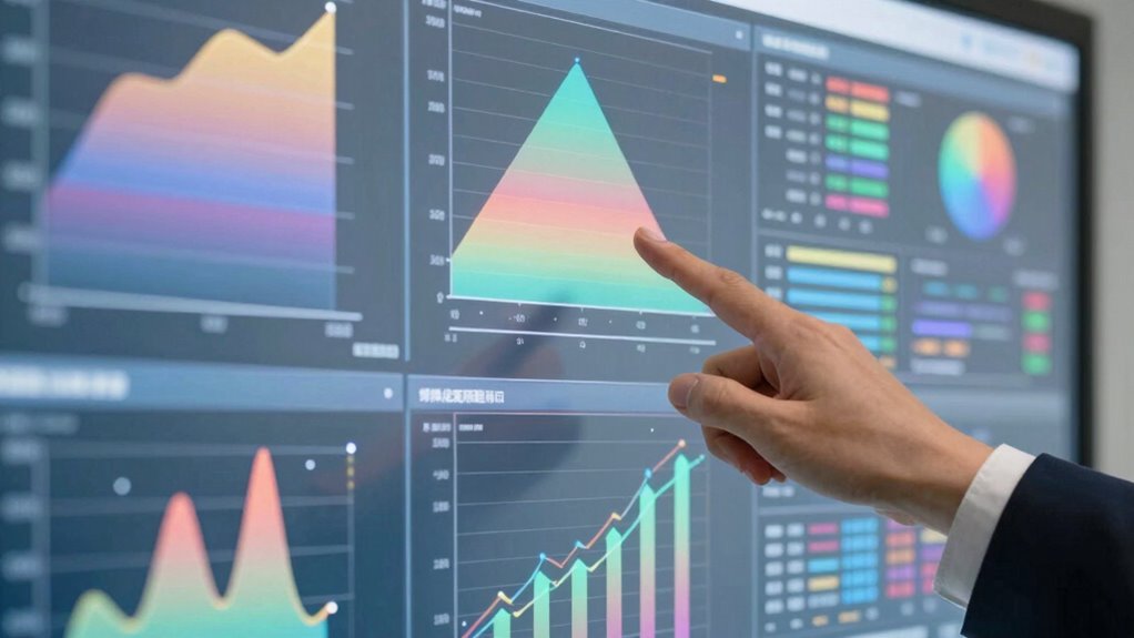 show uncertainty with visuals