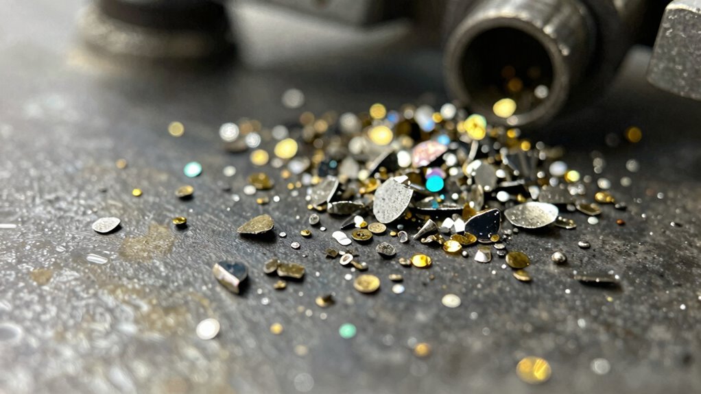 signs of wear debris