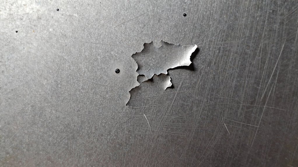 surface damage from fatigue