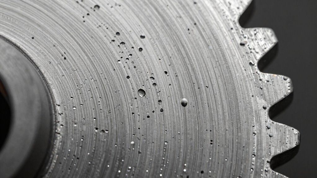 surface fatigue causes gear damage