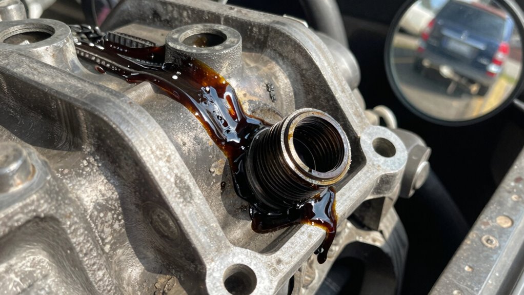 time drives oil degradation