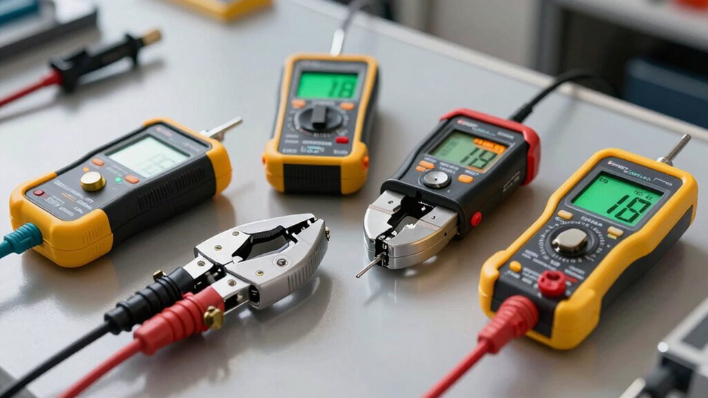 top clamp meters with probes