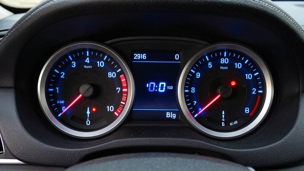 top dual temp transmission gauges