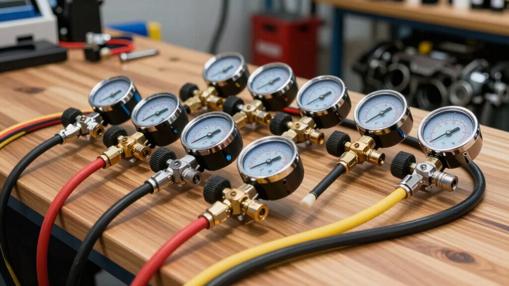 top fuel pressure gauge kits