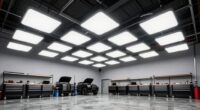 top led garage lighting