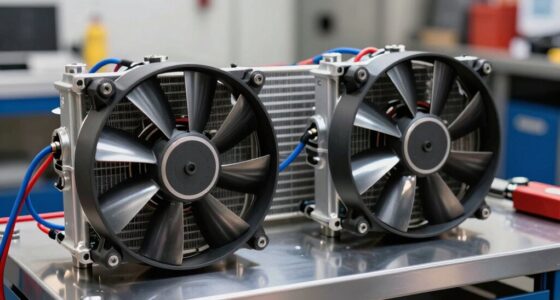 top oil cooler fan kits