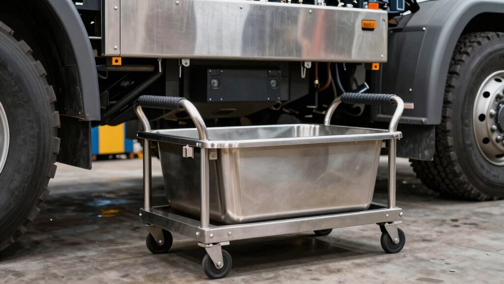 top oil drain caddies