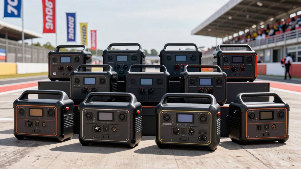 top race weekend power stations