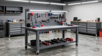 top steel garage workbenches