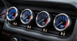 top transfer case temperature gauges