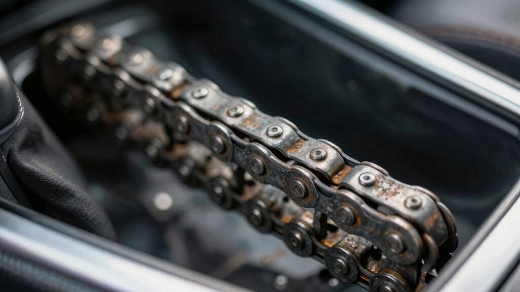 transfer case chain warning signals