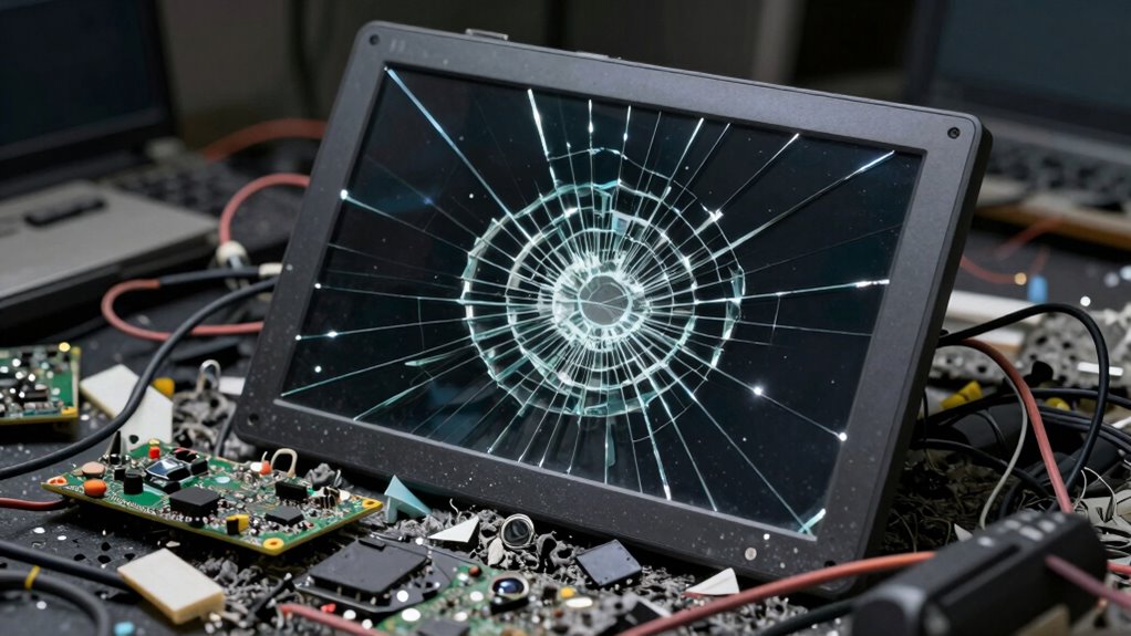 typical data and debris accumulation