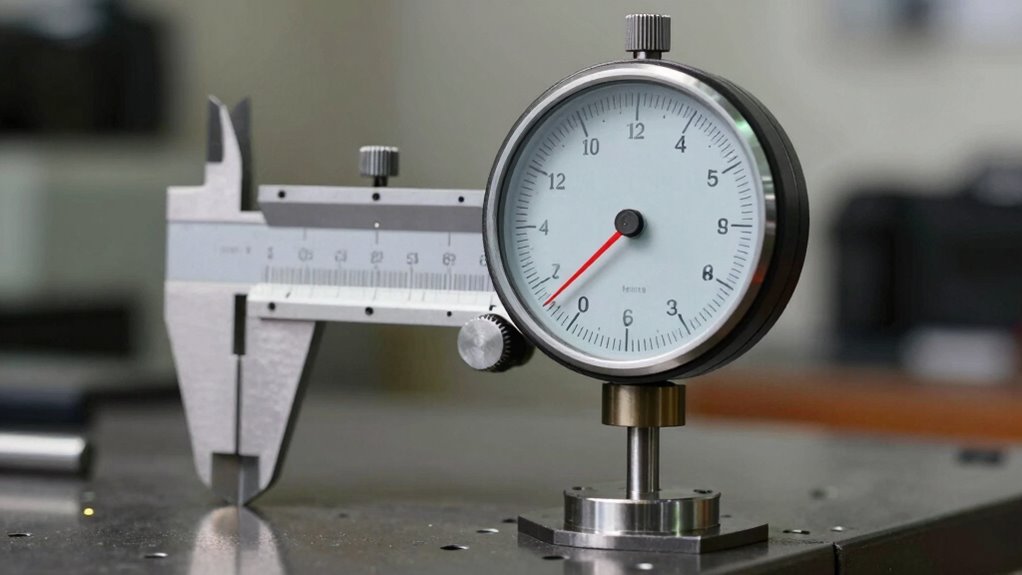 zero indicator before measurement
