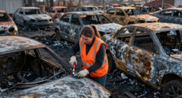 8,600-Acre Wildfire Decimates Massive Idaho Salvage Yard With 8,000 Cars