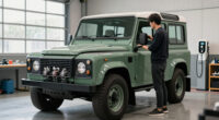 This Quad-Motor Electric Land Rover Defender Restomod Has More Range Than Some Teslas