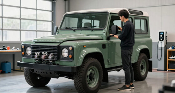 This Quad-Motor Electric Land Rover Defender Restomod Has More Range Than Some Teslas