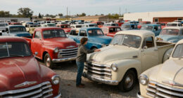 As Far As The Eye Can See: Vintage Truck Collection With More Than 300 Rigs Going To Auction