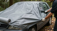 Campers Are Wrapping Their Cars In Tarps To Keep Antifreeze-Addicted Marmots Away