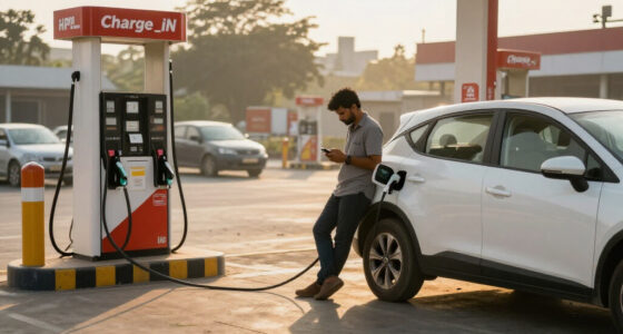 Mahindra’s Charge_iN Network Expands And Opens First EV Station With HPCL