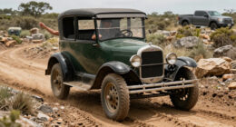 1928 Ford Model A Unfazed By Off-Road Course Made For Modern Trucks