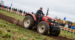 Finnish Farmers Make Tractor Pulls More Exciting By Adding A Big Hill