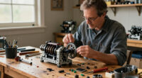 Recreating An Antique Hit-and-Miss Engine With Lego Is One Way To Kill Time