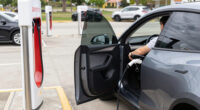 Tesla Adds Emergency Feature So You Can Drive Away From Supercharger Without Unplugging