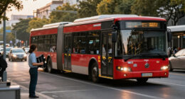 The Engineering That Allows Articulated Buses To Bend